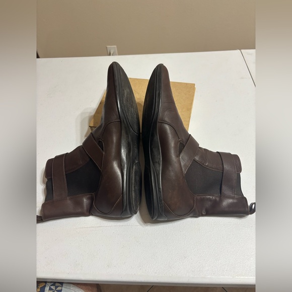 Used Gucci × Vintage GUCCI CHELSEA BOOTS Leather Ankle Boots Sz 13 - Picture 6 of 14